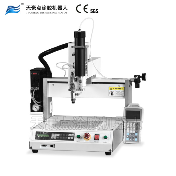 懸浮型310ml支裝膠專用點(diǎn)涂膠機(jī)器人